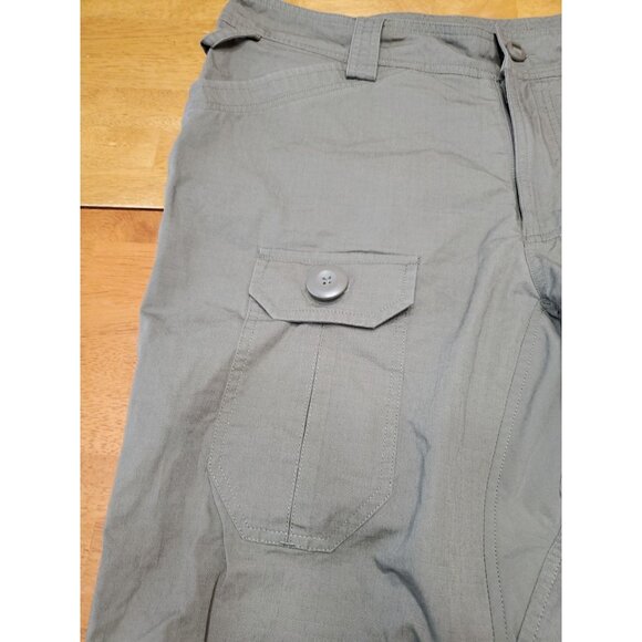 Beyond Clothing K5 Makers Pants Men's 38x32 Green Ripstop Adjustable Cargo - Picture 2 of 13